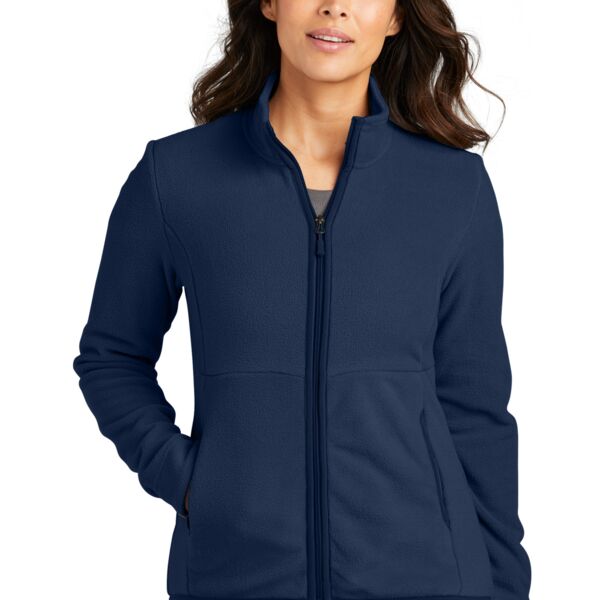 Port Authority Women's Connection Fleece Jacket L110 Women's Connection Fleece Jacket Thumbnail