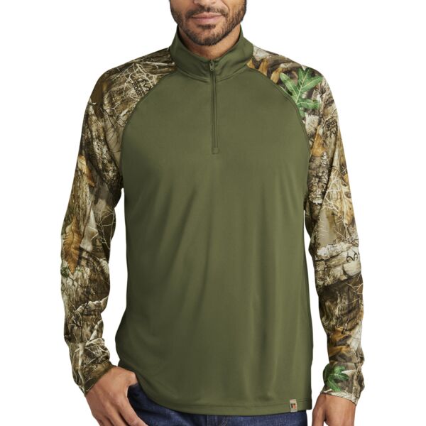 Russell Outdoors Realtree ® Colorblock Performance 1/4 Zip RU152 Realtree ® Colorblock Performance 1/4 Zip Thumbnail