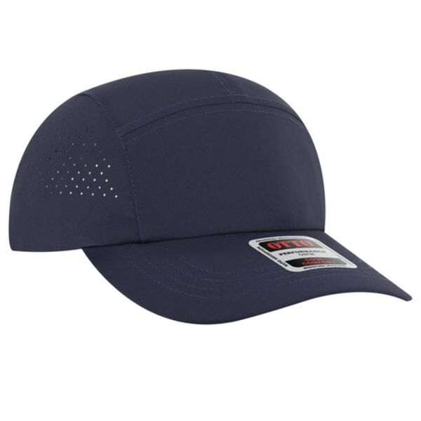 OTTO CAP 5 Panel Running Hat w/ Elastic Soft Visor Thumbnail