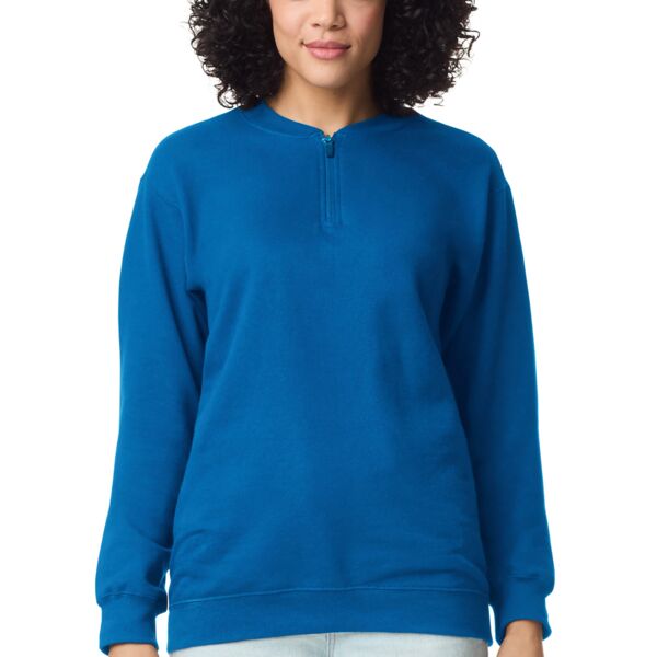 Gildan Softstyle ® Midweight Fleece 1/4 Zip SF008 Softstyle ® Midweight Fleece 1/4 Zip Thumbnail