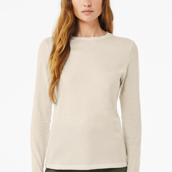 Bella + Canvas Women's Jersey Long Sleeve Tee BC6500 Women's Jersey Long Sleeve Tee Thumbnail