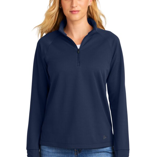 New Era Women's Stand Out 1/4 Zip LNEA515 Women's Stand Out 1/4 Zip Thumbnail