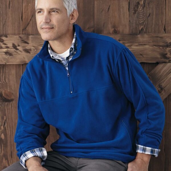 Sierra Pacific Men's Microfleece Quarter-Zip Pullover 3351 Men's Microfleece Quarter-Zip Pullover Thumbnail