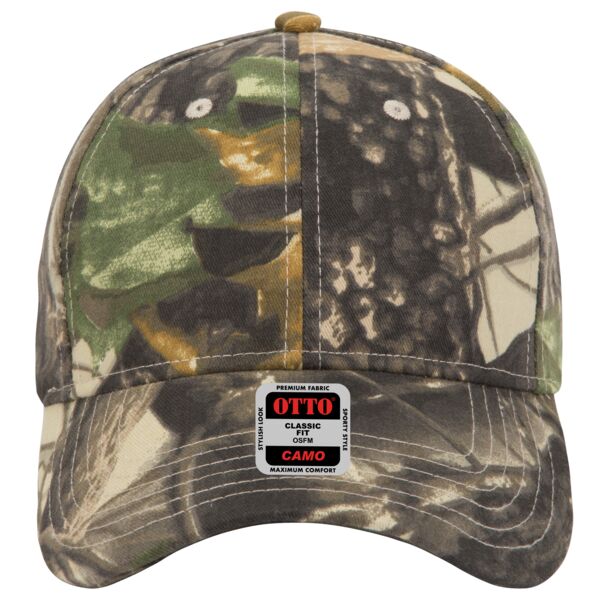 OTTO CAP Camouflage 6 Panel Low Profile Baseball Cap Thumbnail