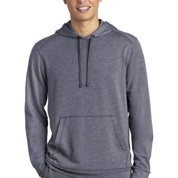 Sport Tek PosiCharge ® Tri Blend Wicking Fleece Hooded Pullover ST296 PosiCharge ® Tri Blend Wicking Fleece Hooded Pullover Thumbnail