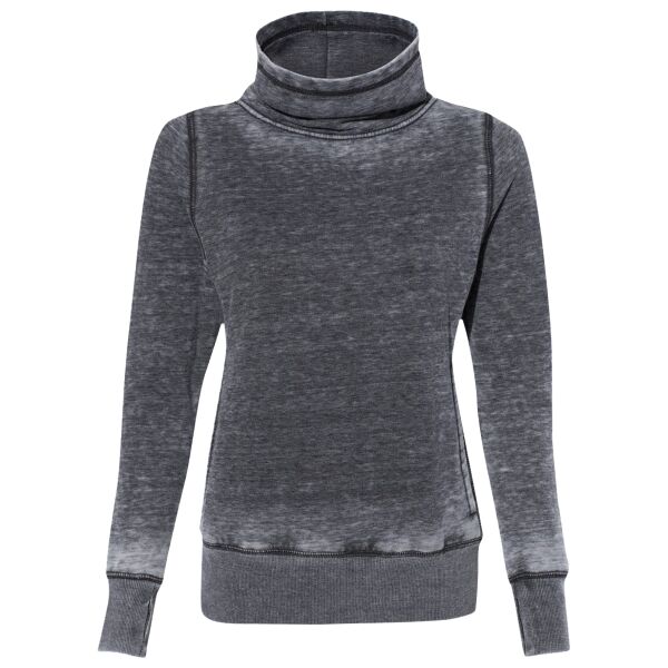 J. America Women’s Zen Fleece Cowl Neck Sweatshirt 8930 Women’s Zen Fleece Cowl Neck Sweatshirt Thumbnail