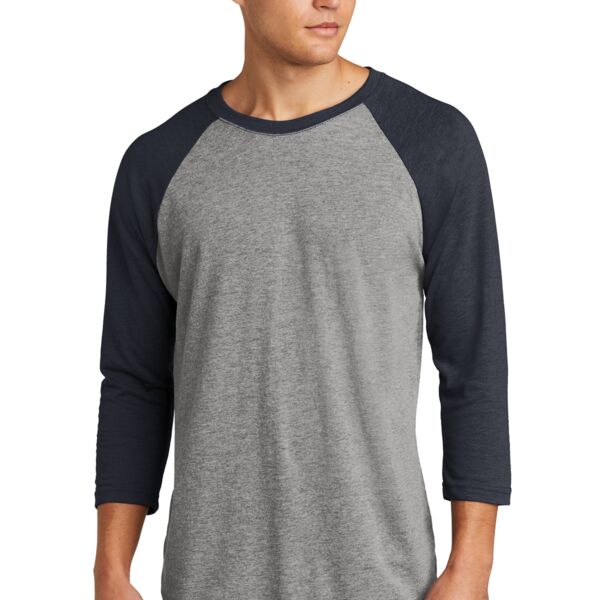 Next Level Apparel Adult Tri Blend 3/4 Sleeve Raglan Tee NL6051 Adult Tri Blend 3/4 Sleeve Raglan Tee Thumbnail