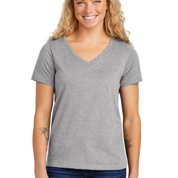 Volunteer Knitwear Women's Daily V Neck Tee LVL45V Women's Daily V Neck Tee Thumbnail