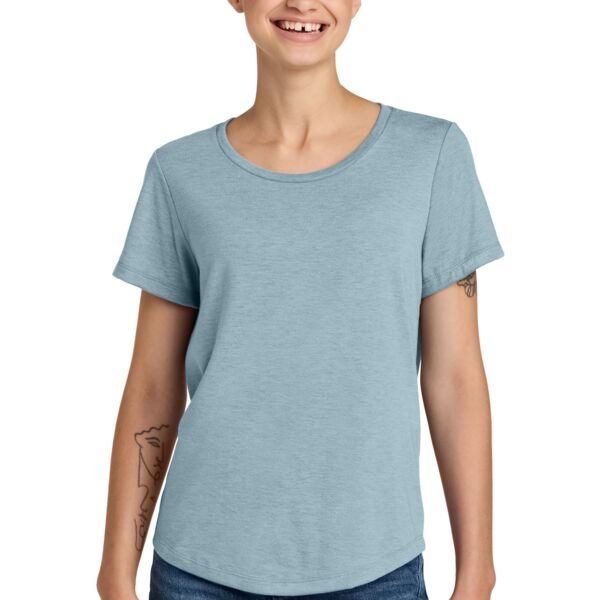 AllMade Women's Relaxed Tri Blend Scoop Neck Tee AL2015 Women's Relaxed Tri Blend Scoop Neck Tee Thumbnail