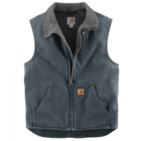 Carhartt Carhartt Sandstone Sherpa-Lined Mock-Neck Vest V33 Carhartt Sandstone Sherpa-Lined Mock-Neck Vest Thumbnail