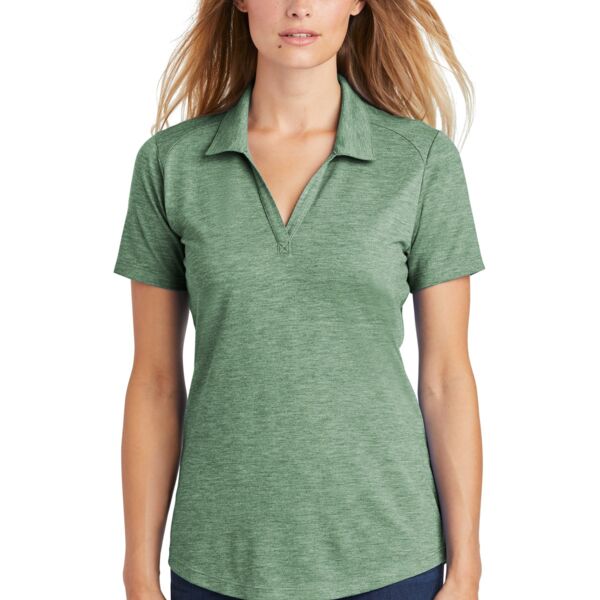 Sport Tek ® Ladies PosiCharge ® Tri Blend Wicking Polo LST405 ® Ladies PosiCharge ® Tri Blend Wicking Polo Thumbnail