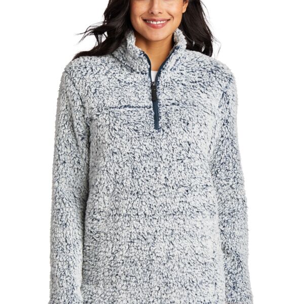 Port Authority ® Ladies Cozy 1/4 Zip Fleece L130 ® Ladies Cozy 1/4 Zip Fleece Thumbnail