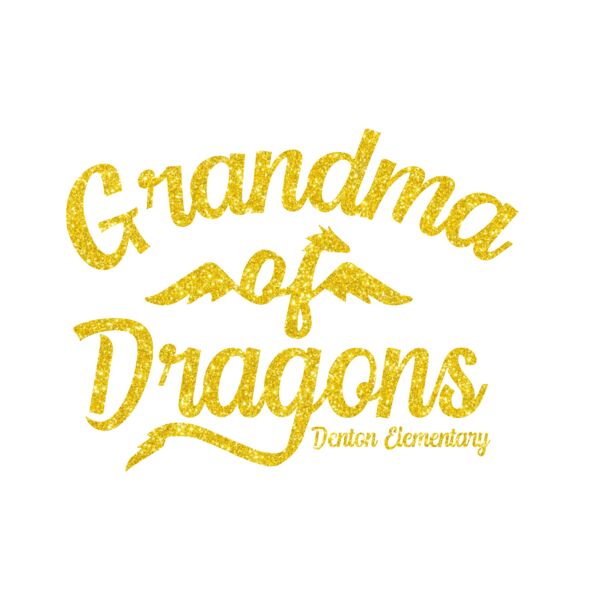 Grandma of Dragons _ Glitter YELLOW Thumbnail